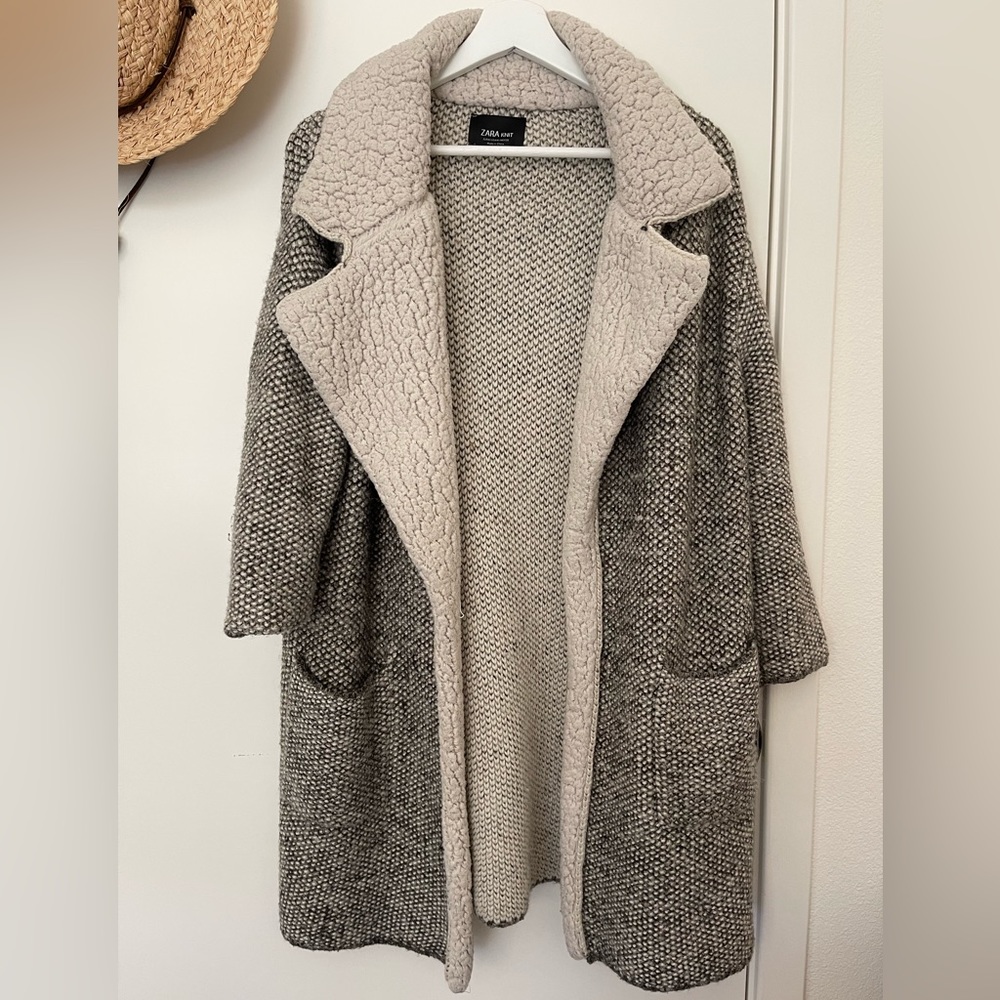 Zara knit coat/cardigan